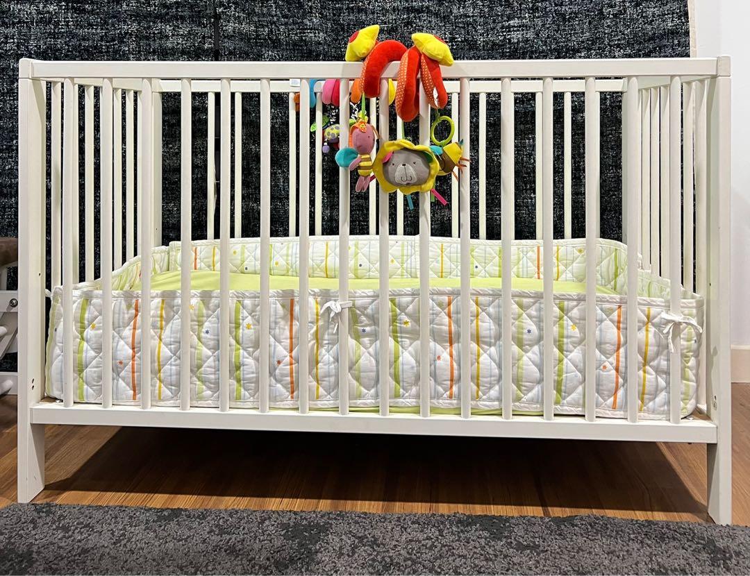Ikea Gulliver Baby Cot and All Items, Babies & Kids, Baby Nursery