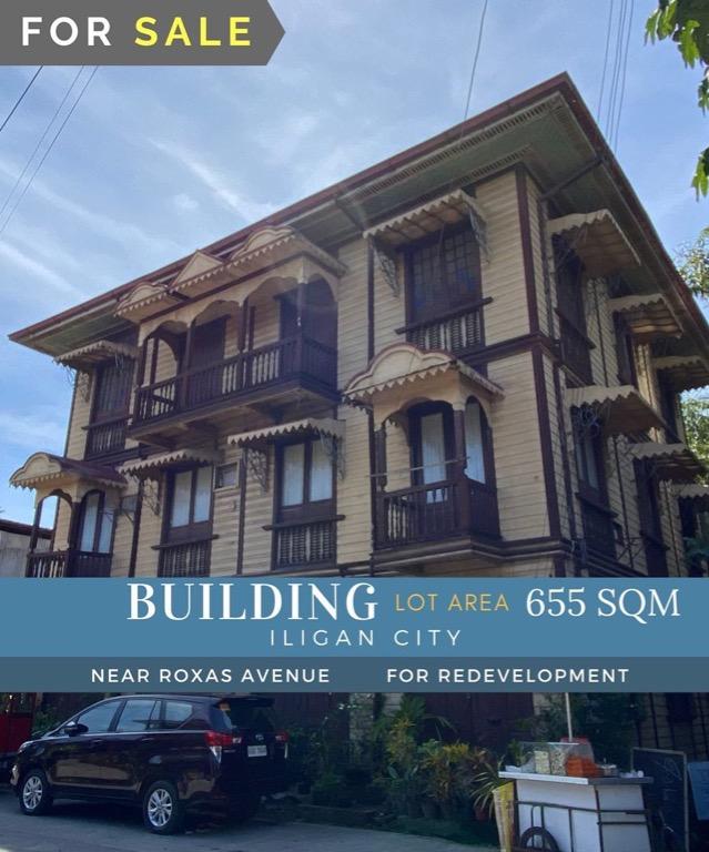 Iligan City Prime Building For Redevelopment Near Roxas Avenue