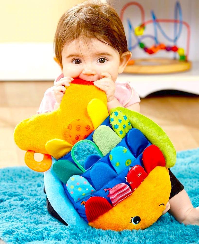 Flip fish baby toy discount