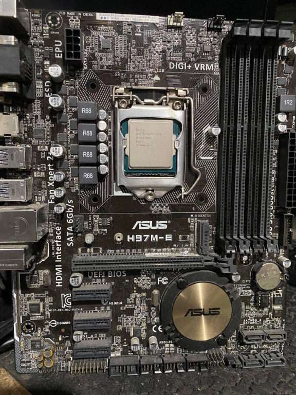 Intel Core i3 4370＋ASUS H97M-E ＋ メモリ - PCパーツ