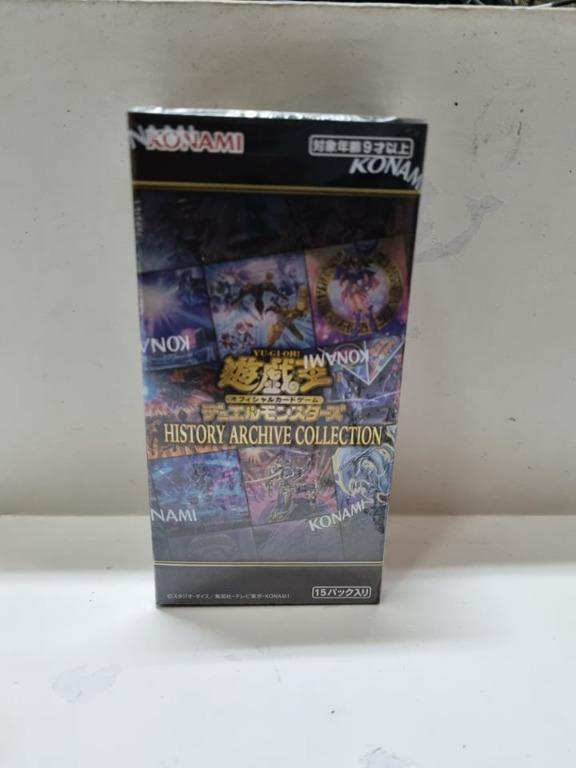 Japanese HISTORY ARCHIVE COLLECTION Booster Box Yu-Gi-Oh!, Hobbies & Toys,  Toys & Games on Carousell