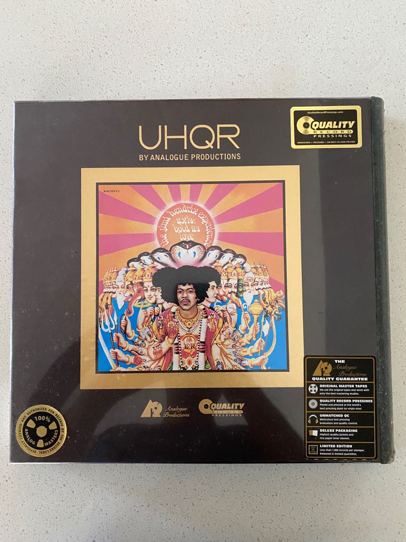 Jimi Hendrix Experience Axis Bold As Love Mono UHQR ANALOGUE PRODUCTIONS, Hobbies & Toys, Music
