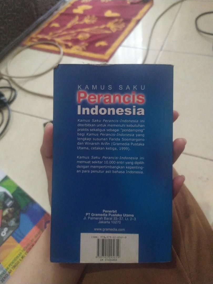 Kamus Saku Perancis Indonesia By Farida Soemargono Buku And Alat Tulis