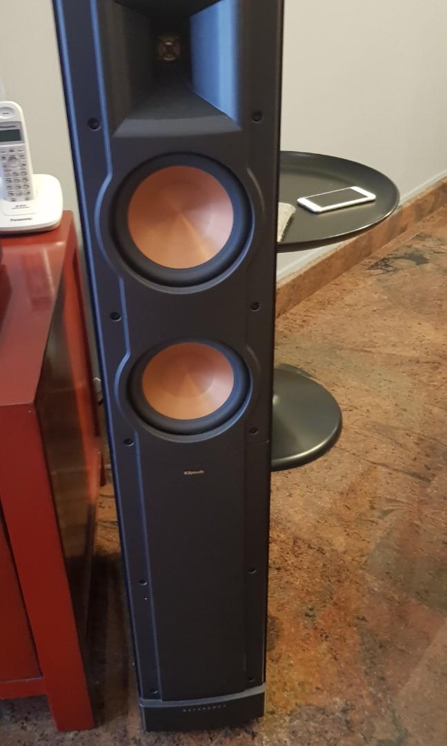 Klipsch RF52 Floor Speakers (Pair) and RC42 Centre Speaker, Audio