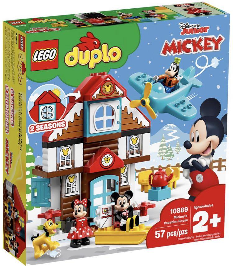 SGD79.99 FLash Deal LEGO DUPLO Disney Mickey s Vacation House 10889 Hobbies Toys Toys Games on Carousell