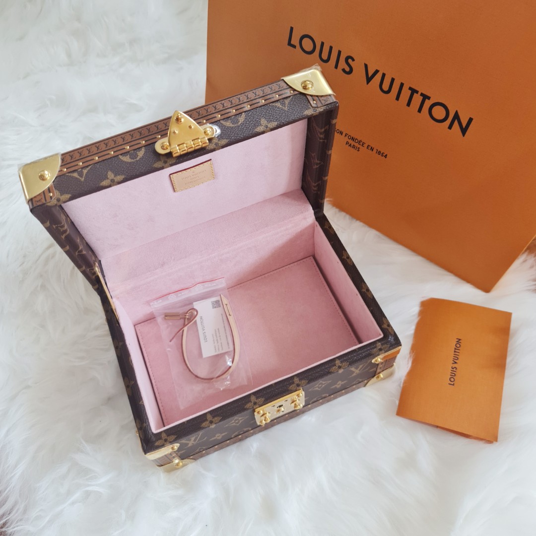LOUIS VUITTON Monogram Coffret Tresor 24 Jewelry Box M47000 90193176