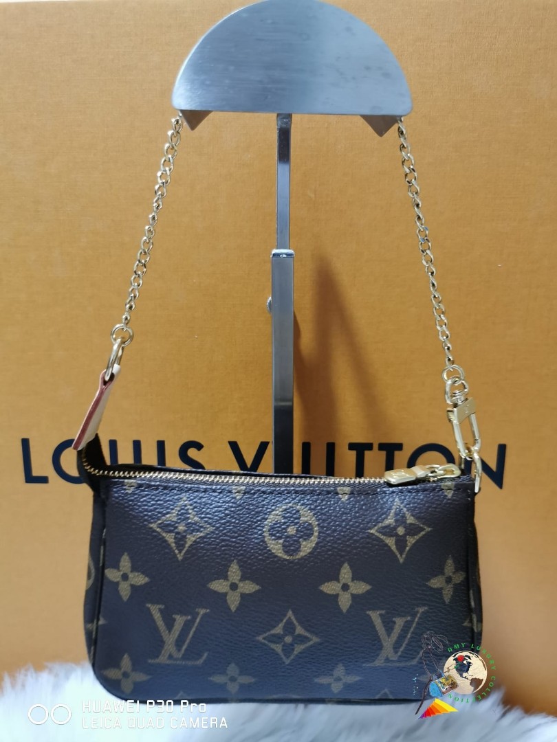 Louis Vuitton Mini Pochette Accessories Ebene - Luxury Helsinki