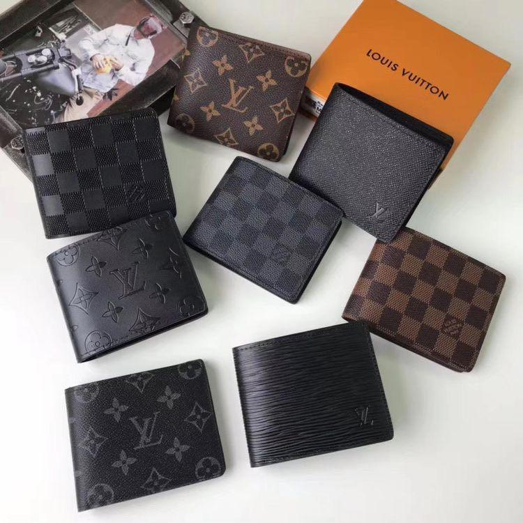 Used lv men wallet, Men's Fashion, Watches & Accessories, Wallets