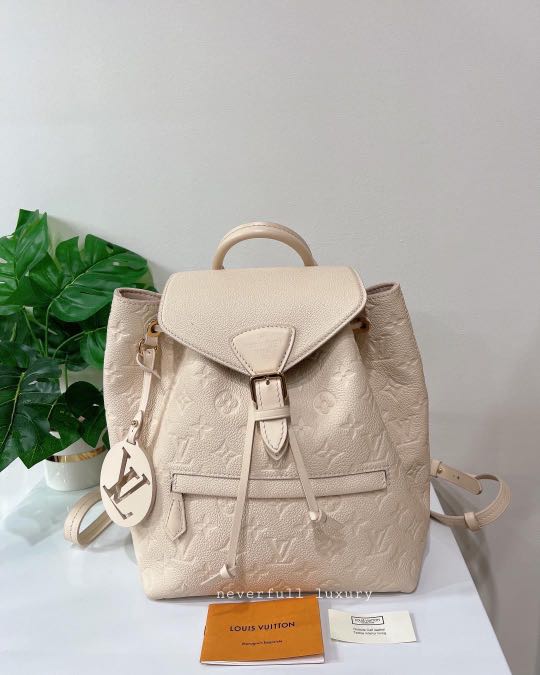 Montsouris Backpack Monogram Empreinte Leather - Handbags