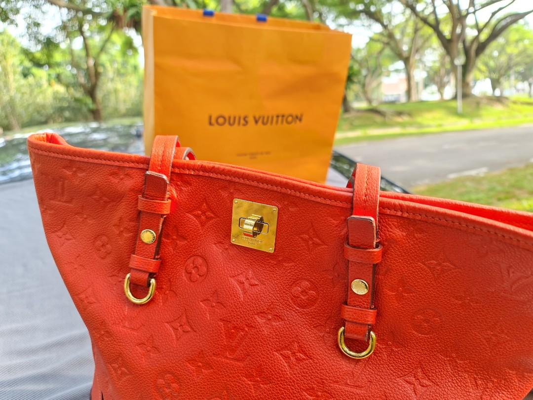 Louis Vuitton LV Monogram Empreinte Citadine Tote 100% Authentic Bag