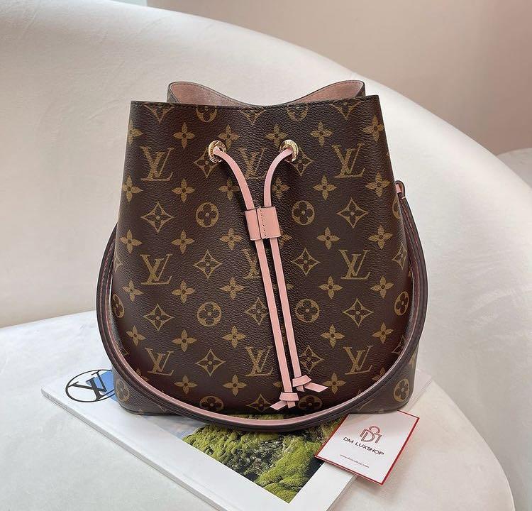 Brand New LV NeoNoe Monogram Pink, Luxury, Bags & Wallets on Carousell