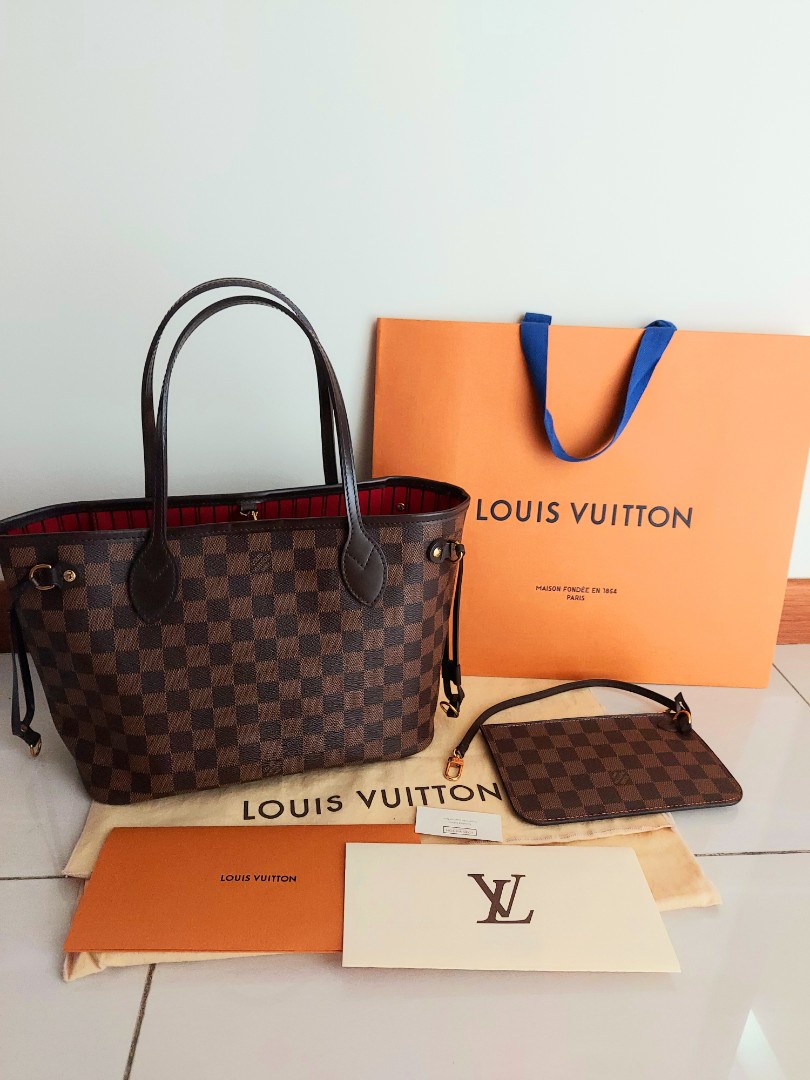 Lv neverfull pm, Women's Fashion, Bags & Wallets, Tote Bags on Carousell