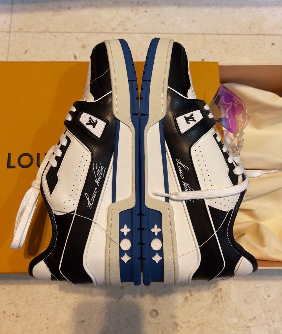 LV trainer Black & White SS21 Size 38 - 44, Luxury, Sneakers & Footwear on  Carousell