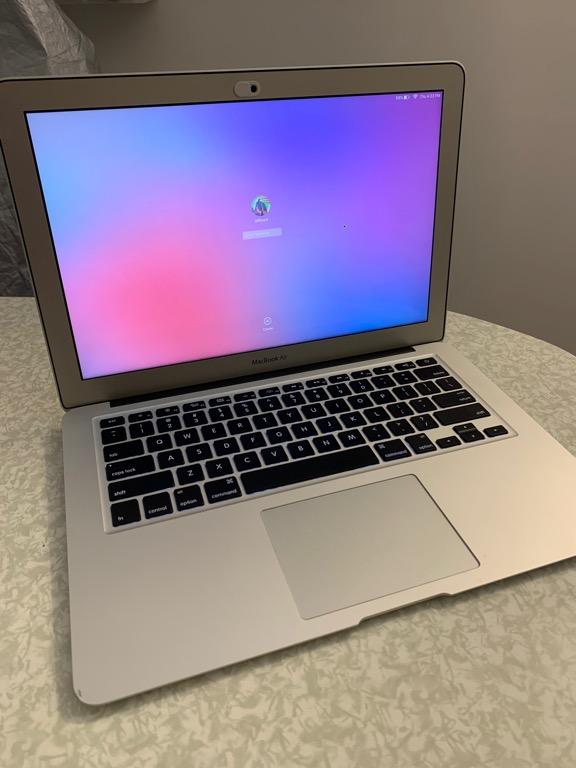 Macbook Air 13” Early 2014 (Category: Laptops & Notebooks) located in Manila. Submitted by millicentsofia (Listing ID 1144265489, Image 1). Description: FOR SALE! Macbook Air 13” Early 2014 With dent (see pic) No hidden issue Actual picture posted Technical Specifications: ▪️1.4Ghz Intel Core i5 ▪️4GB 1600 Mhz DDr3 ▪️128GB SSD ▪️Intel HD Graphics 500 1536 ▪️macOS High Sierra MB Features: ▪️13inch ▪️Built-in Camera ▪️Built-in WiFi ▪️Built-in Bluet