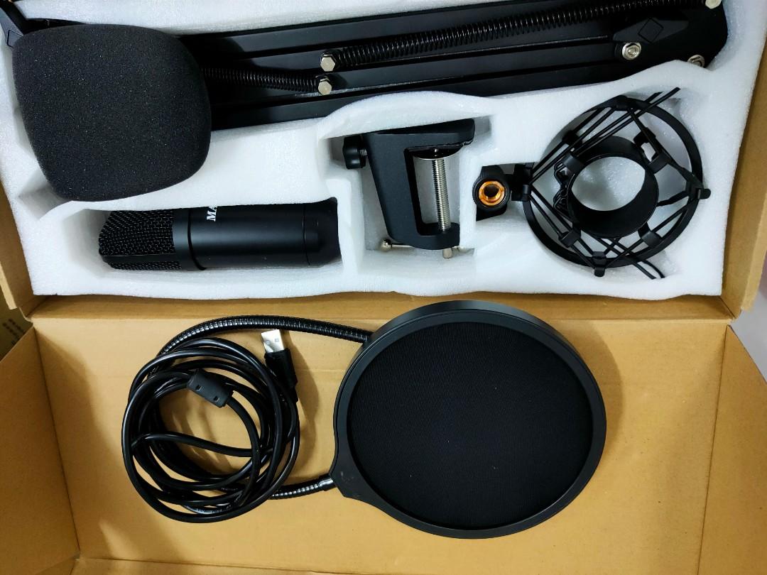 MANLI professional condenser microphone, Audio, Microphones on Carousell