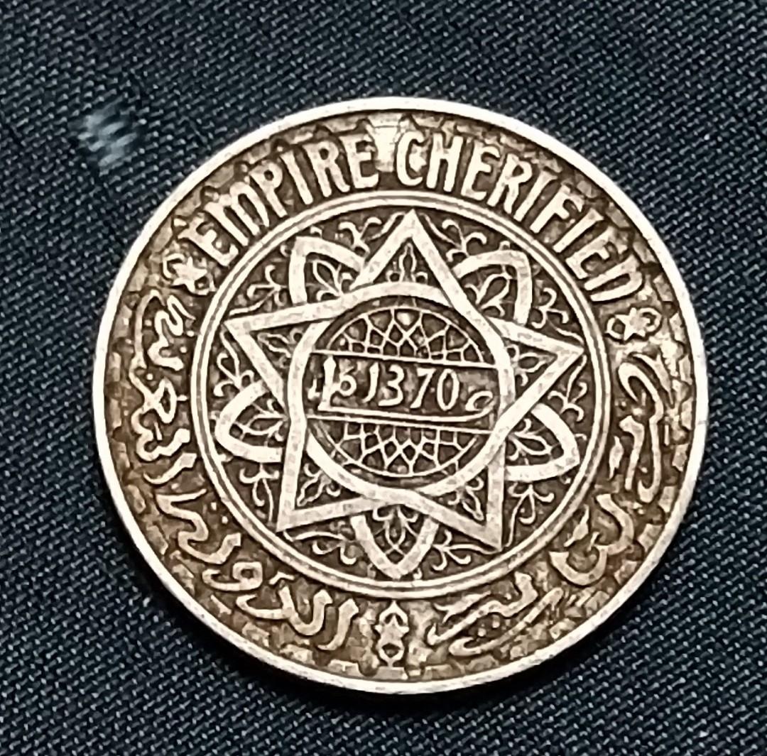 Morocco 5 Francs (Category: Currency) located in Manila. Submitted by angeljane7778 (Listing ID 1144252063, Image 1). Description: Morocco 5 Francs Aluminum Coin in Circulated condition. Php 350 Plus shipping Php 150..