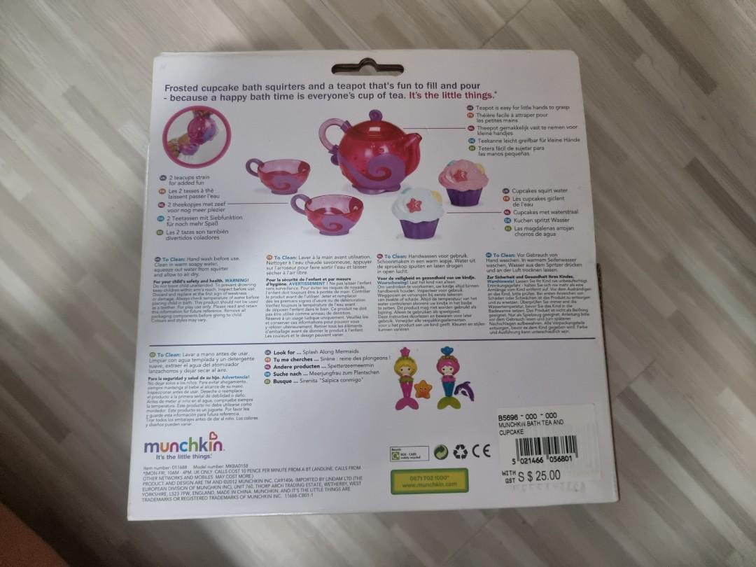 Munchkin bath sale tea set