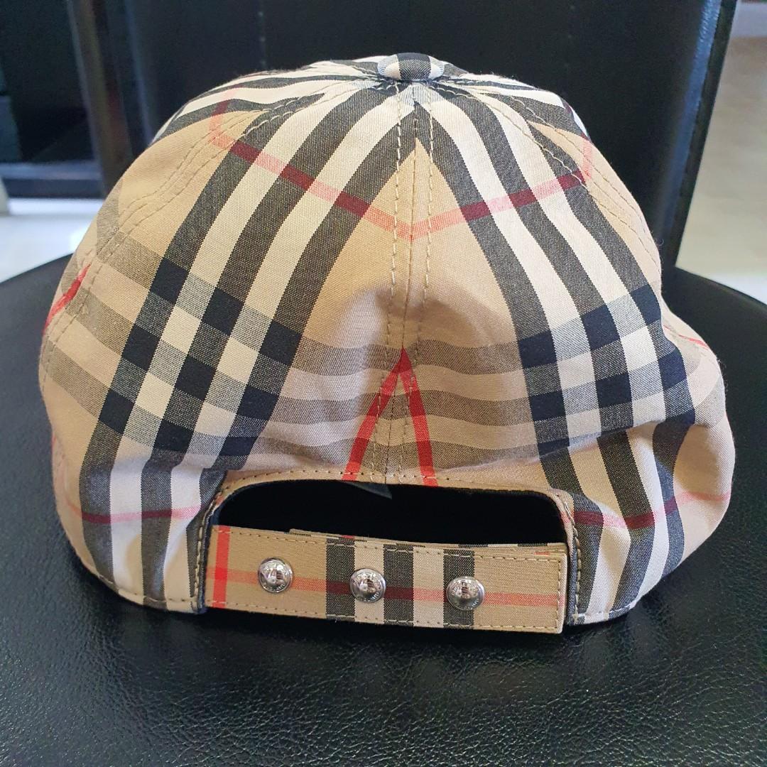 NBU Burberry Cap, Men's Fashion, Watches & Accessories, Caps & Hats on  Carousell