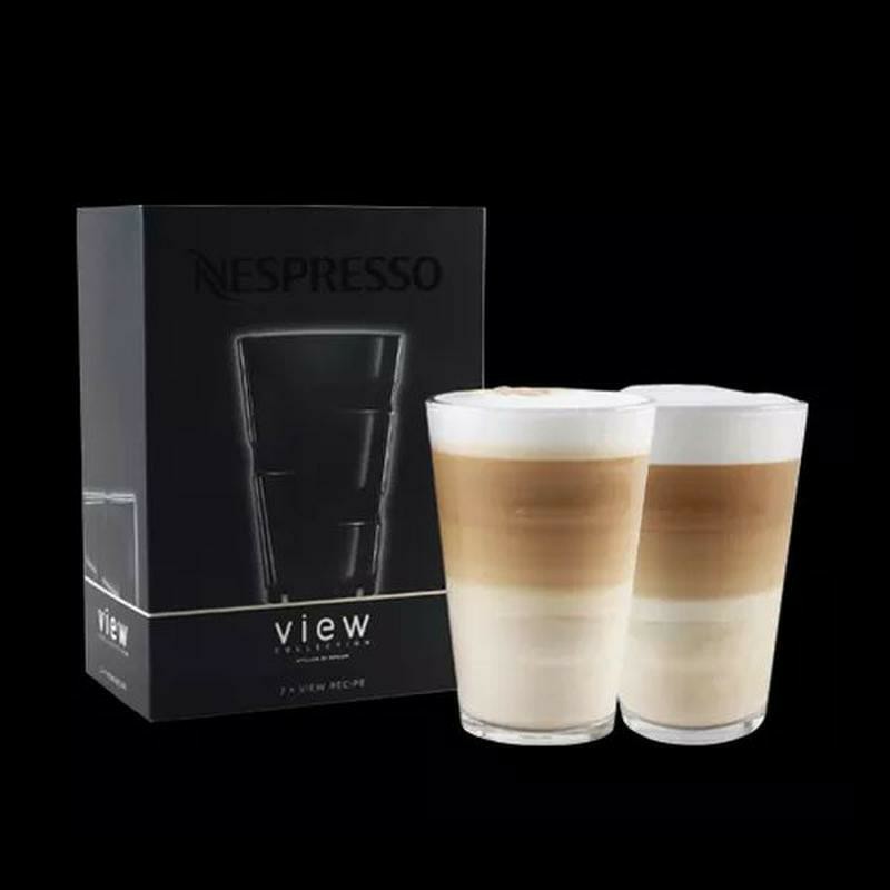 Nespresso®️ View Recipe Glass set 