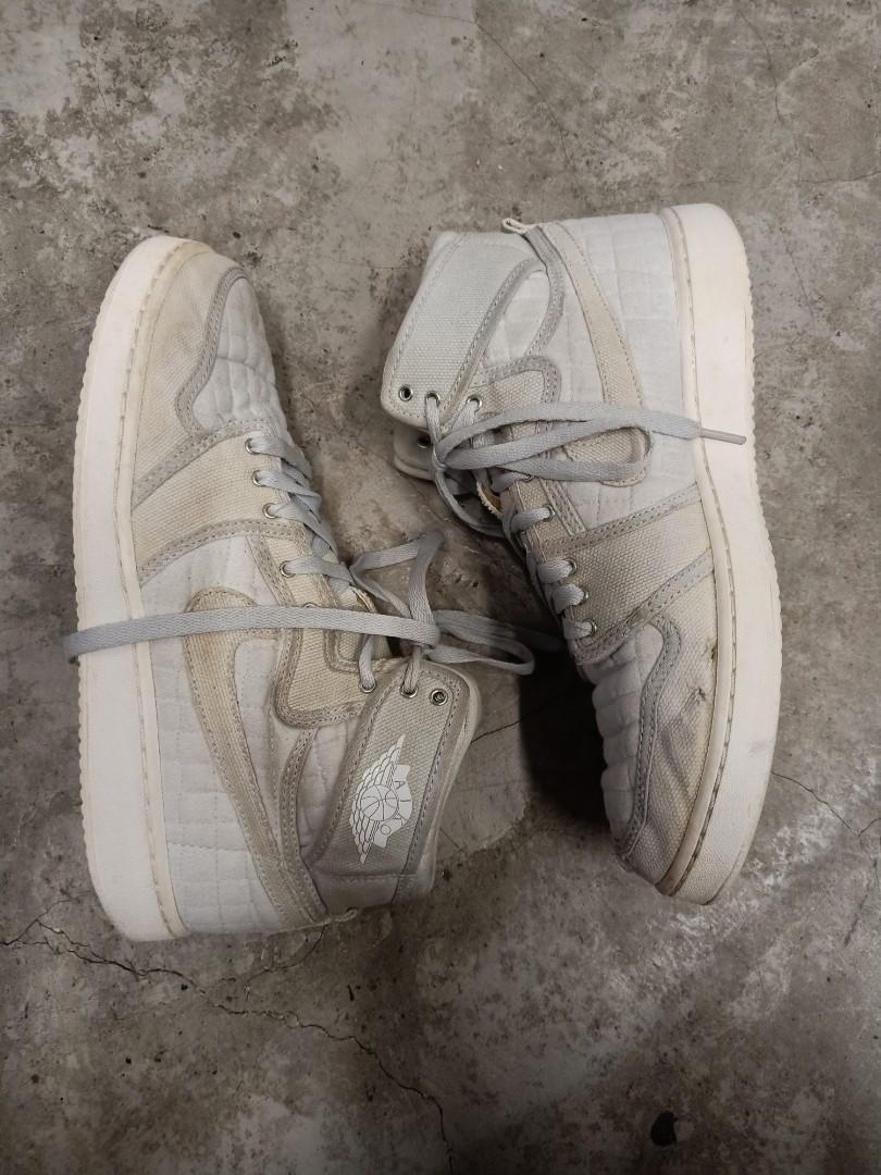 Nike Air Jordan 1 AJKO Pure Platinum, Men's Fashion, Footwear, Sneakers on  Carousell