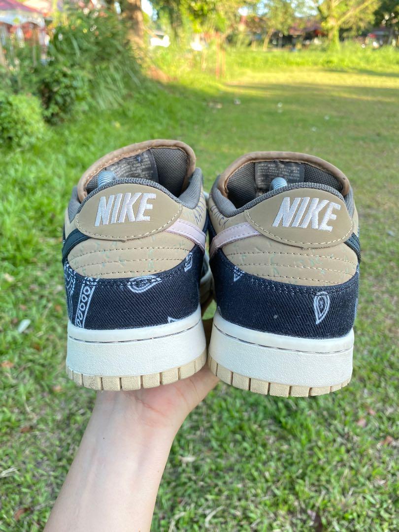 Nike Sb Dunk Low x Travis scott Size 9.5. 27.5cm, Men's Fashion