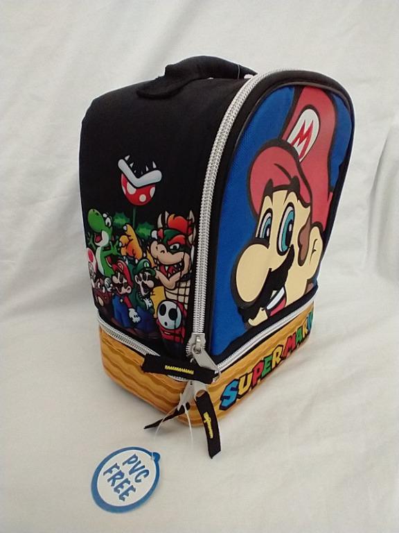 Nintendo Super Mario Dual Compartment Kids Lunch Bag