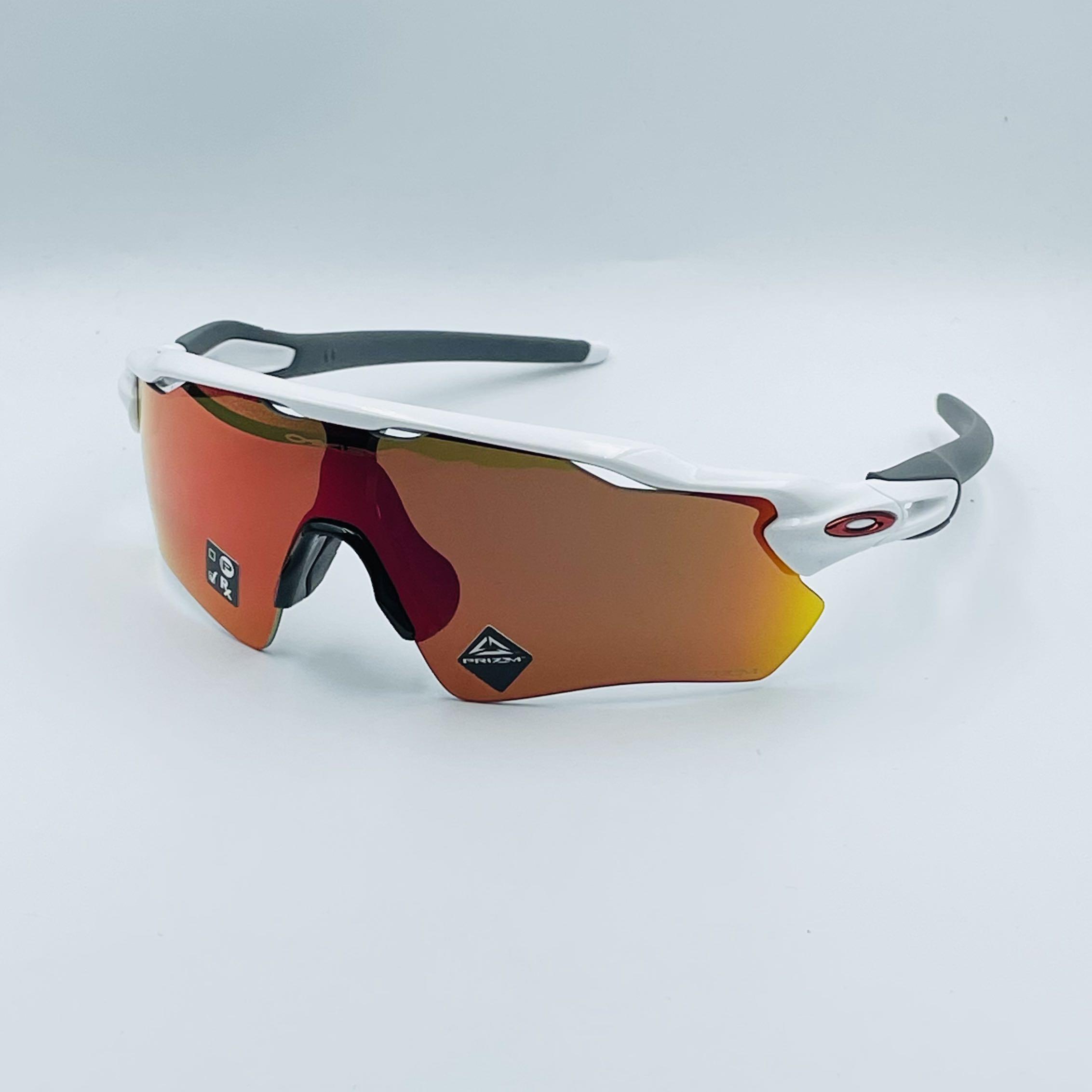 Oakley Radar EV Polished White Prizm Ruby Men s Fashion Watches