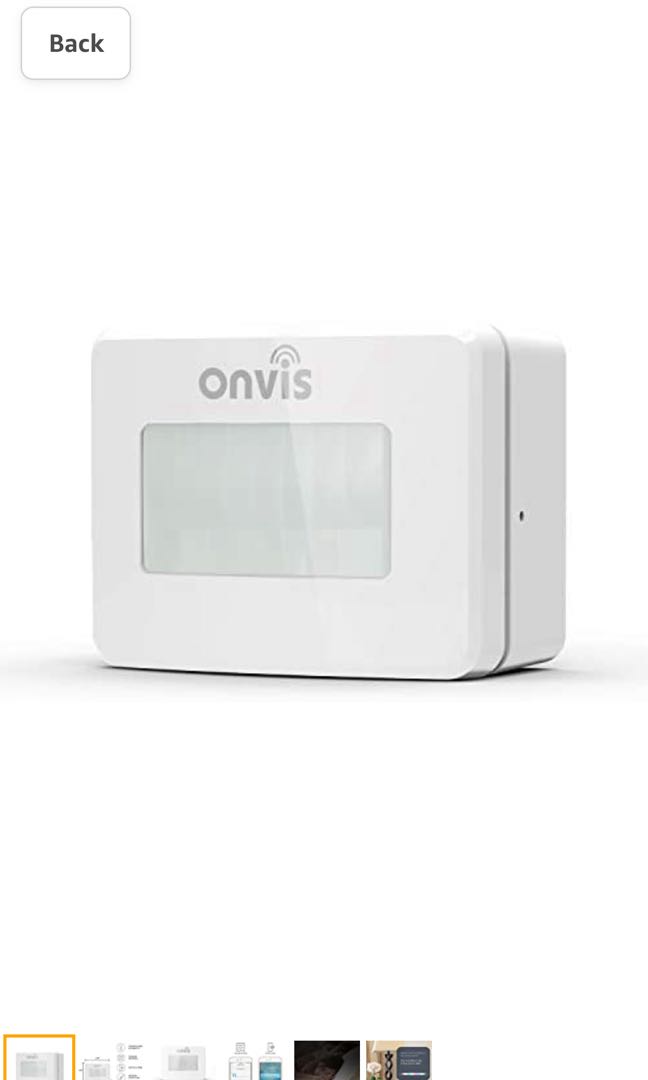 Onvis HomeKit Smart Motion Sensor with Hygrometer and Thermometer