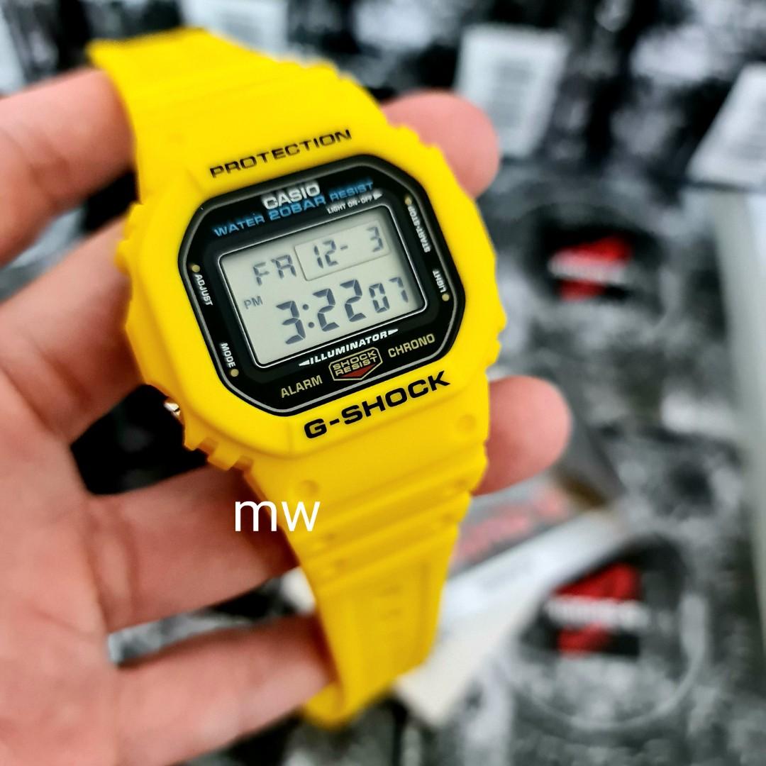 Casio dw 5600 yellow 2025