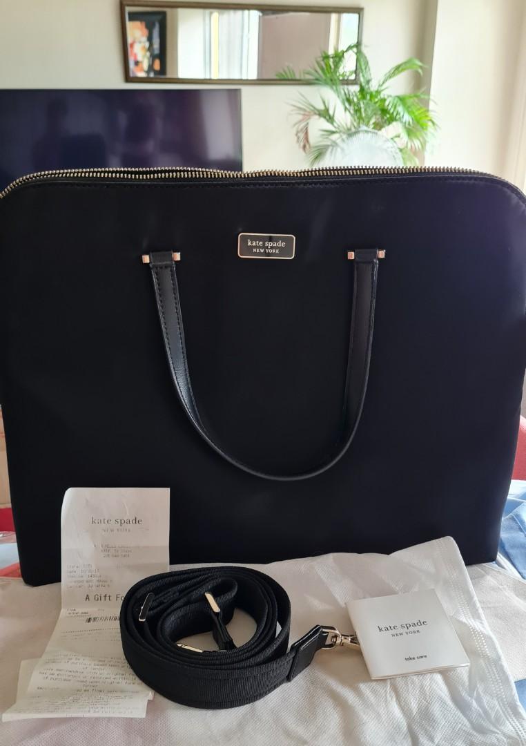 Original Kate Spade laptop bag, Luxury, Bags & Wallets on Carousell