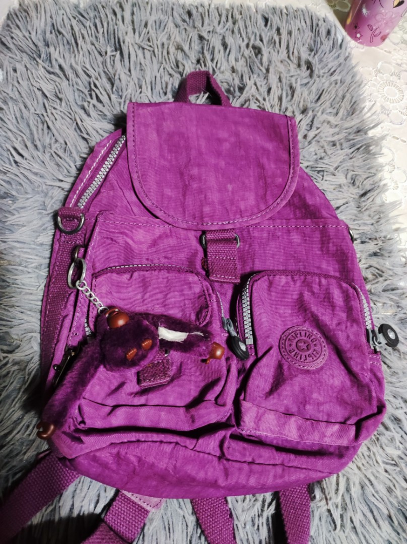 Original kipling backpack, Women's Fashion, Bags & Wallets, Backpacks