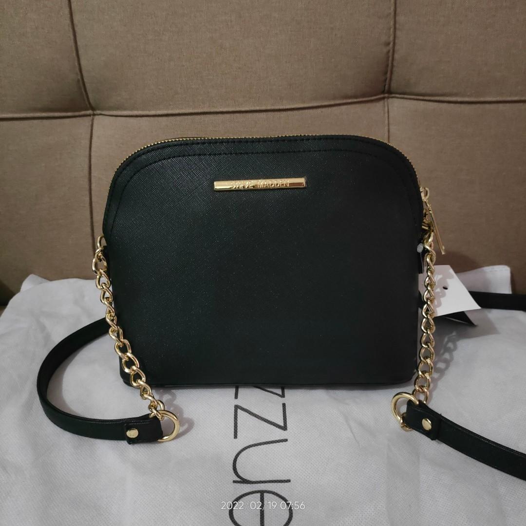 Steve madden black sling bag hotsell
