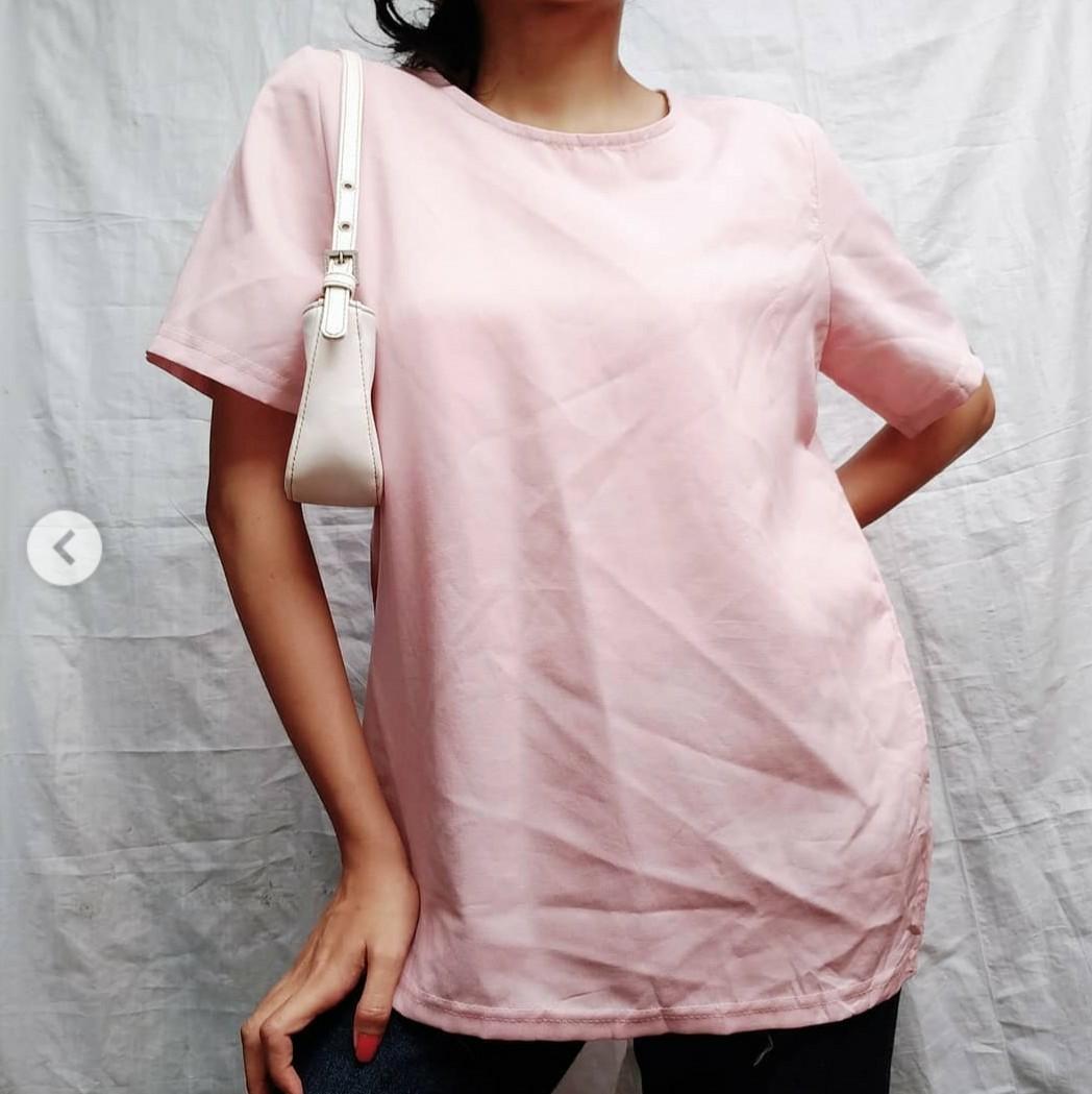 Pink Tops, Fesyen Wanita, Pakaian 