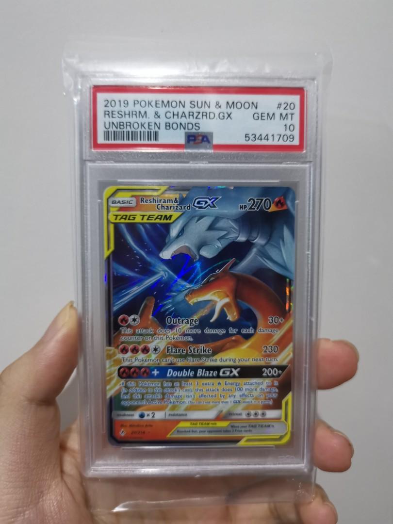 Reshiram & Charizard GX 2019 Pokemon TCG Sun & Moon Unbroken Bonds