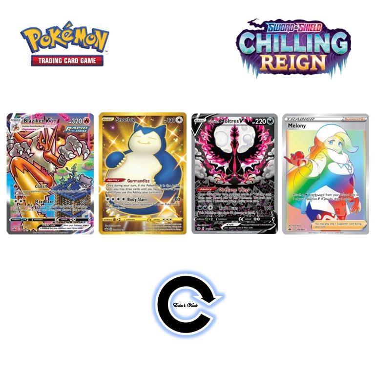 a booster box Amazon.com: Pokemon TCG Sword & Shield Chilling Reign Booster Pack (10  cards) : Toys & Games main image 0