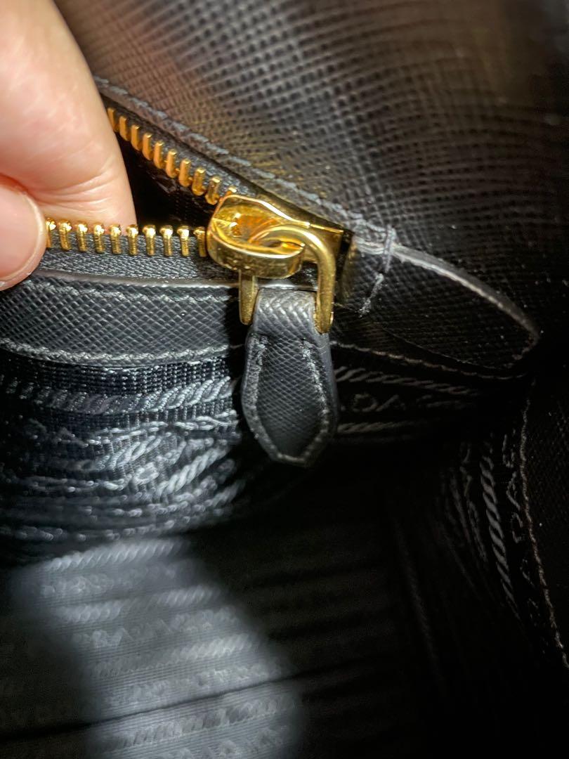 Prada Black Saffiano Bag 1BA118, Luxury, Bags & Wallets on Carousell