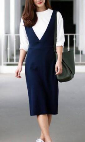 Pre owned Black jumper dress Women s Fashion Dresses Sets