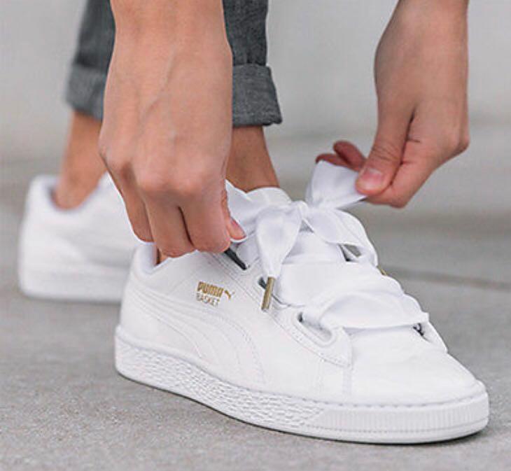 Puma basket heart hot sale 45