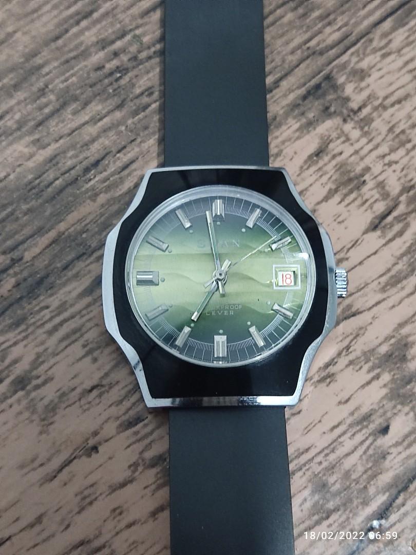 Rare New Old Stock Swan Mechanical, Men's Fashion, Watches