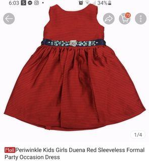 10T Red Dress Periwinkle Red Carpet edition
