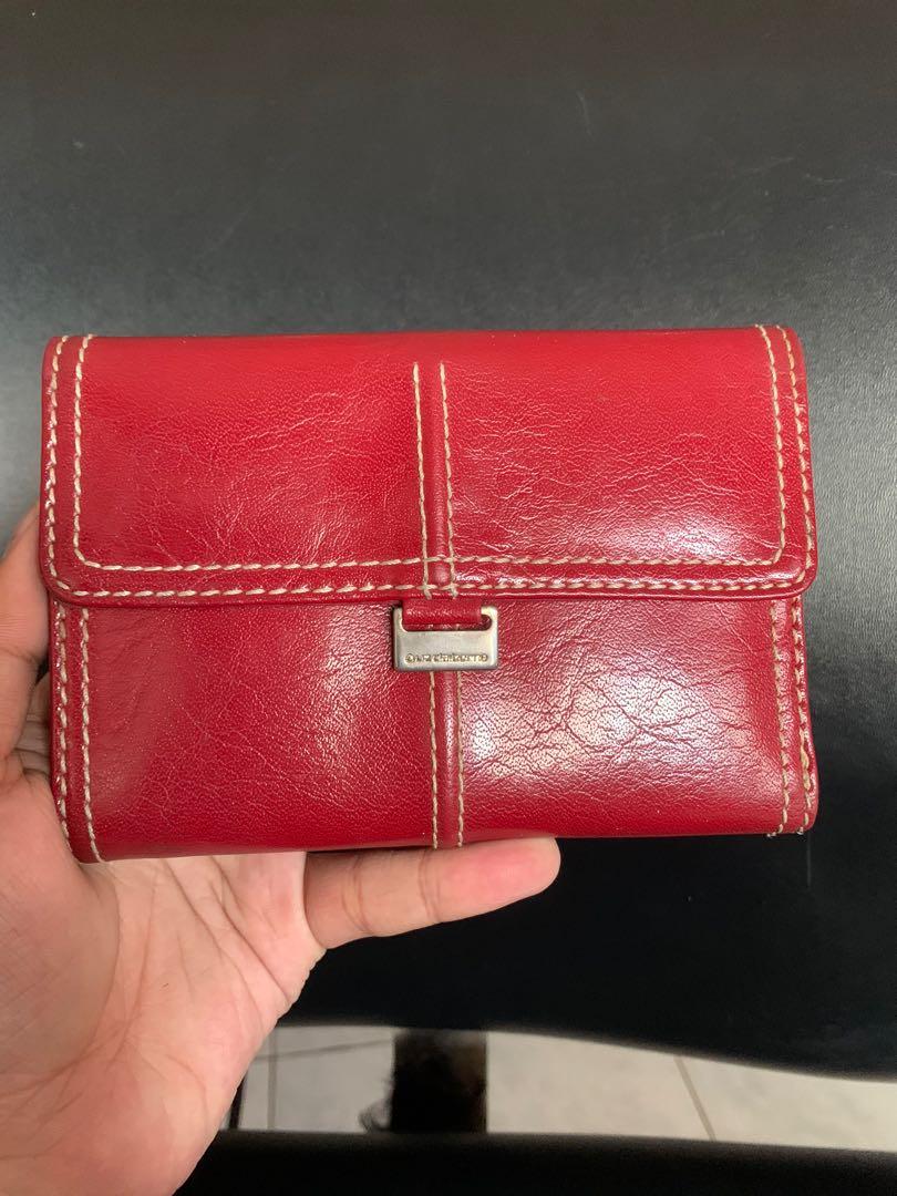 Red Liz claiborne Wallet Luxury Bags Wallets on Carousell