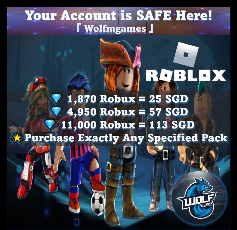 Robux  45 000x - Game Items - Gameflip