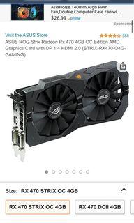 RX470 graphics card