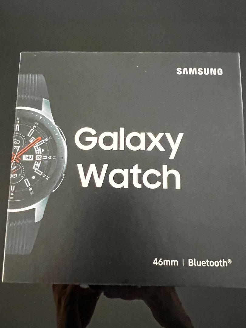 Samsung Galaxy Watch Bluetooth Version Sm R800 46mm Silver Mobile Phones Gadgets Wearables Smart Watches On Carousell