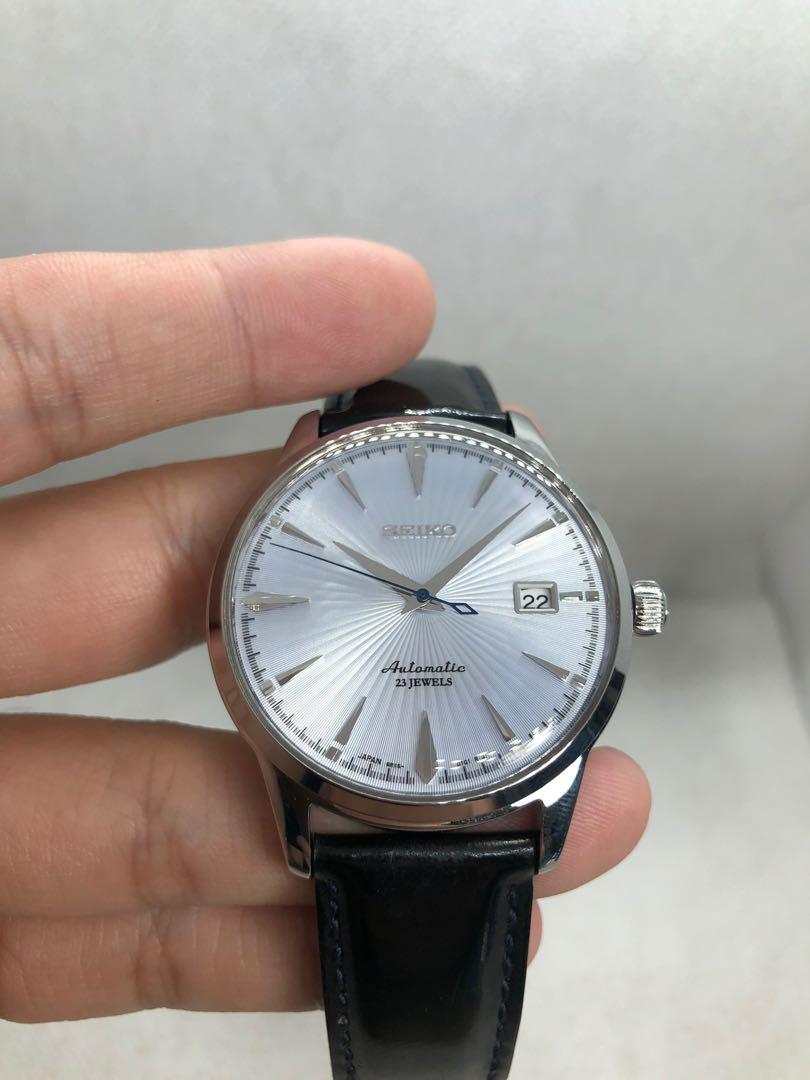 Seiko Cocktail Time 40mm SARB065 Blue JDM Automatic, Luxury, Watches on  Carousell