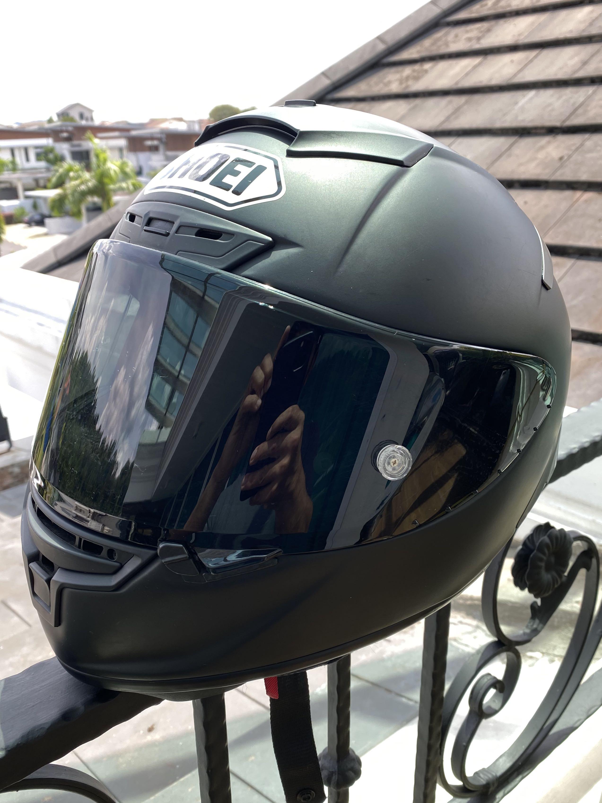Shoei x spirit 3 matte black top