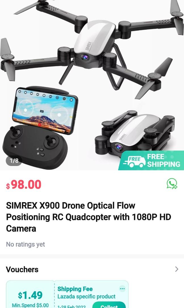 Simrex X900 drone Hobbies Toys Toys Games on Carousell