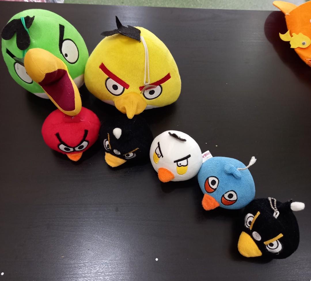 Soft Toys Angry Birds 2 Bigs 5 Small Hobbies Toys Toys