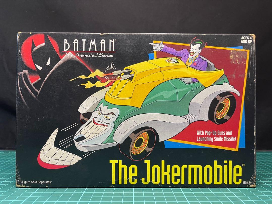 Vintage DC 1993 Batman The JOKER Car Jokermobile Animated Series 