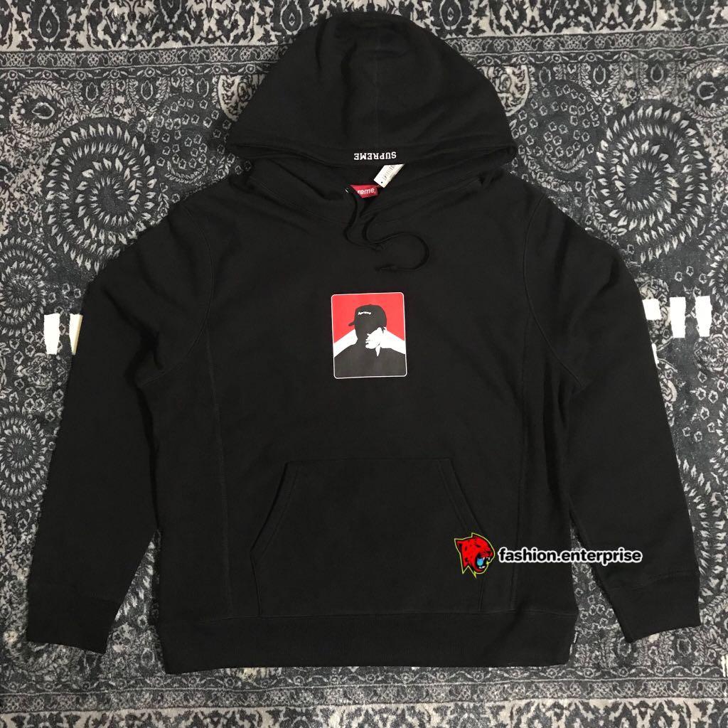 Supreme FW20 Portrait Hooded Sweatshirt Black Men s Fashion Tops